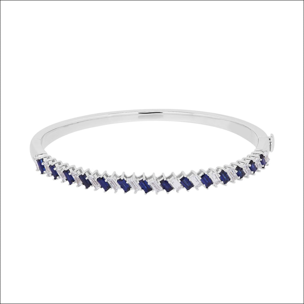 VERA WANG💙BLUE SAPPHIRE BANGLE BRACELET